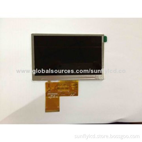 480x272 Dots LCD 4.3" TFT LCD Display Module, Graphic LCM Screen, 24 Bits